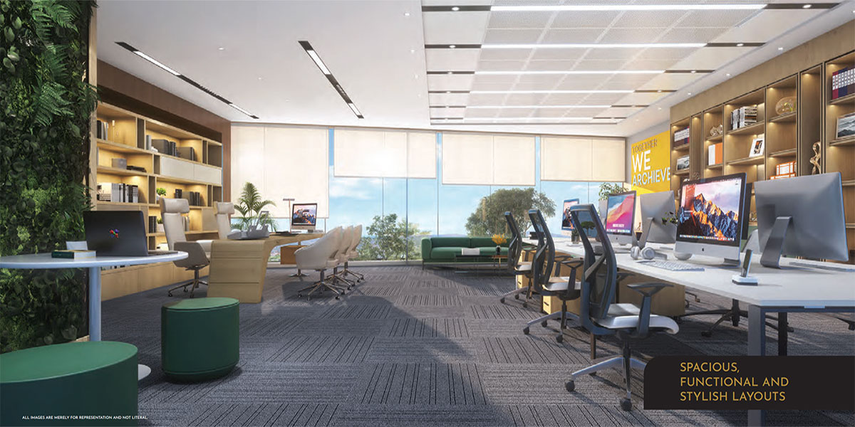 Boutique office spaces at The Anthem